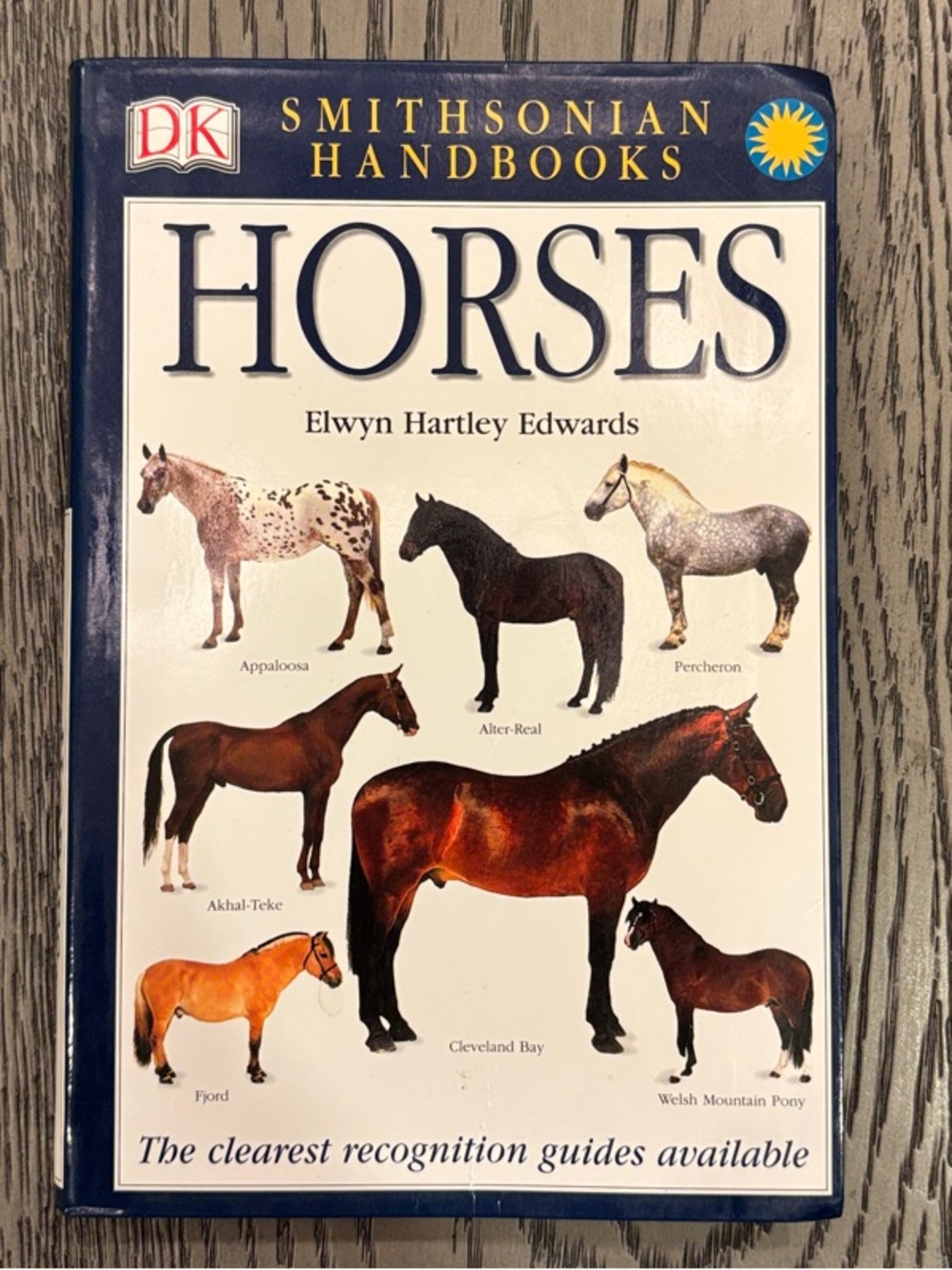Horses by Elwyn Hartley Edwards Smithsonian Handbook Recognition Guide